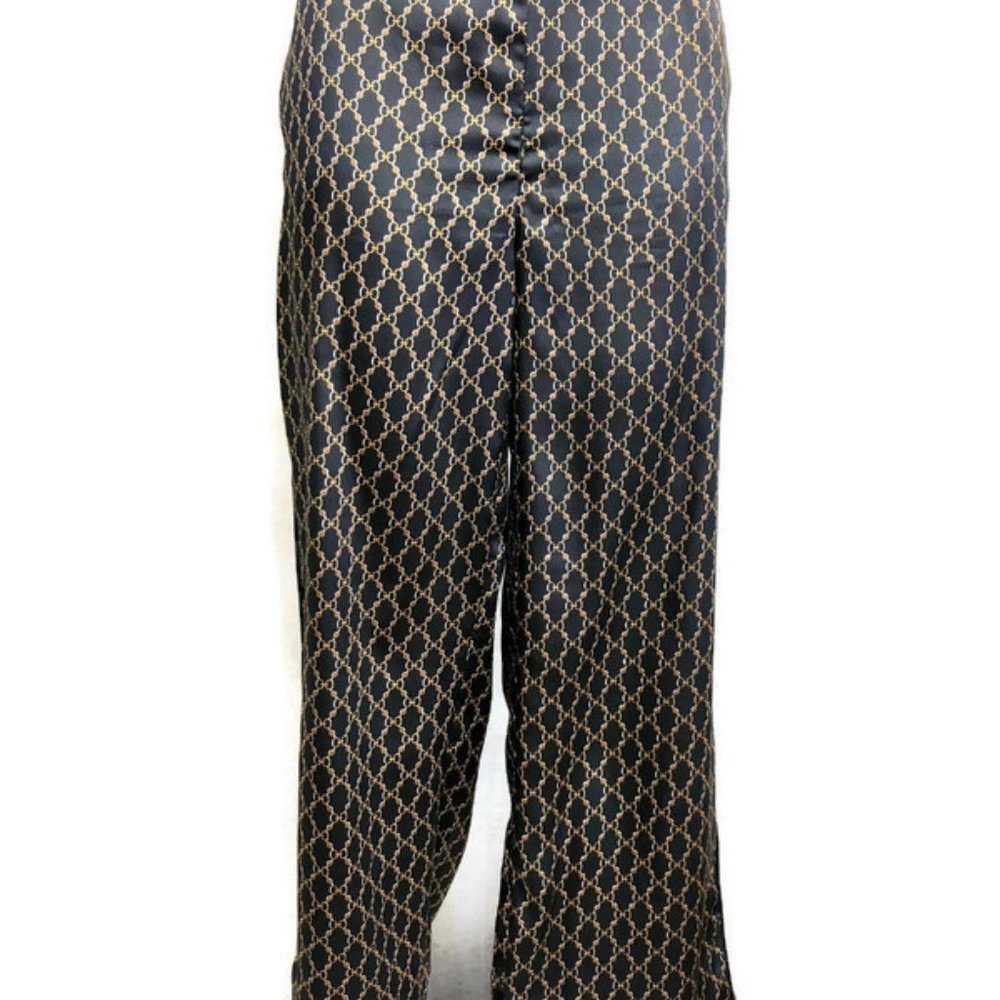 JBC Women wide leg silky pants sz large